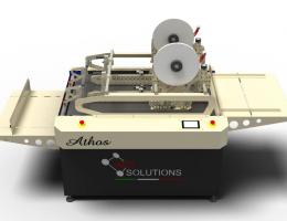 Maszyna do nakładania taśmy dwustronnej z ręcznym podajnikiem APR Solutions ATHOS