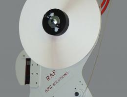 Double-sided tape applicator adaptable to any type of semi-automatic and automatic machine APR Solutions RAP